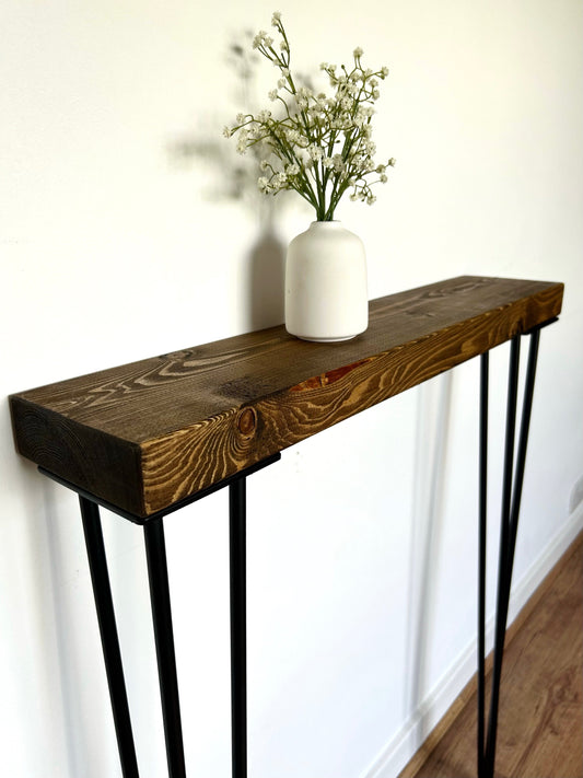 Industrial Style Console Table